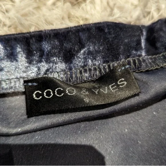 Crushed velvet strapless tube bodysuit - Picture 4 of 4